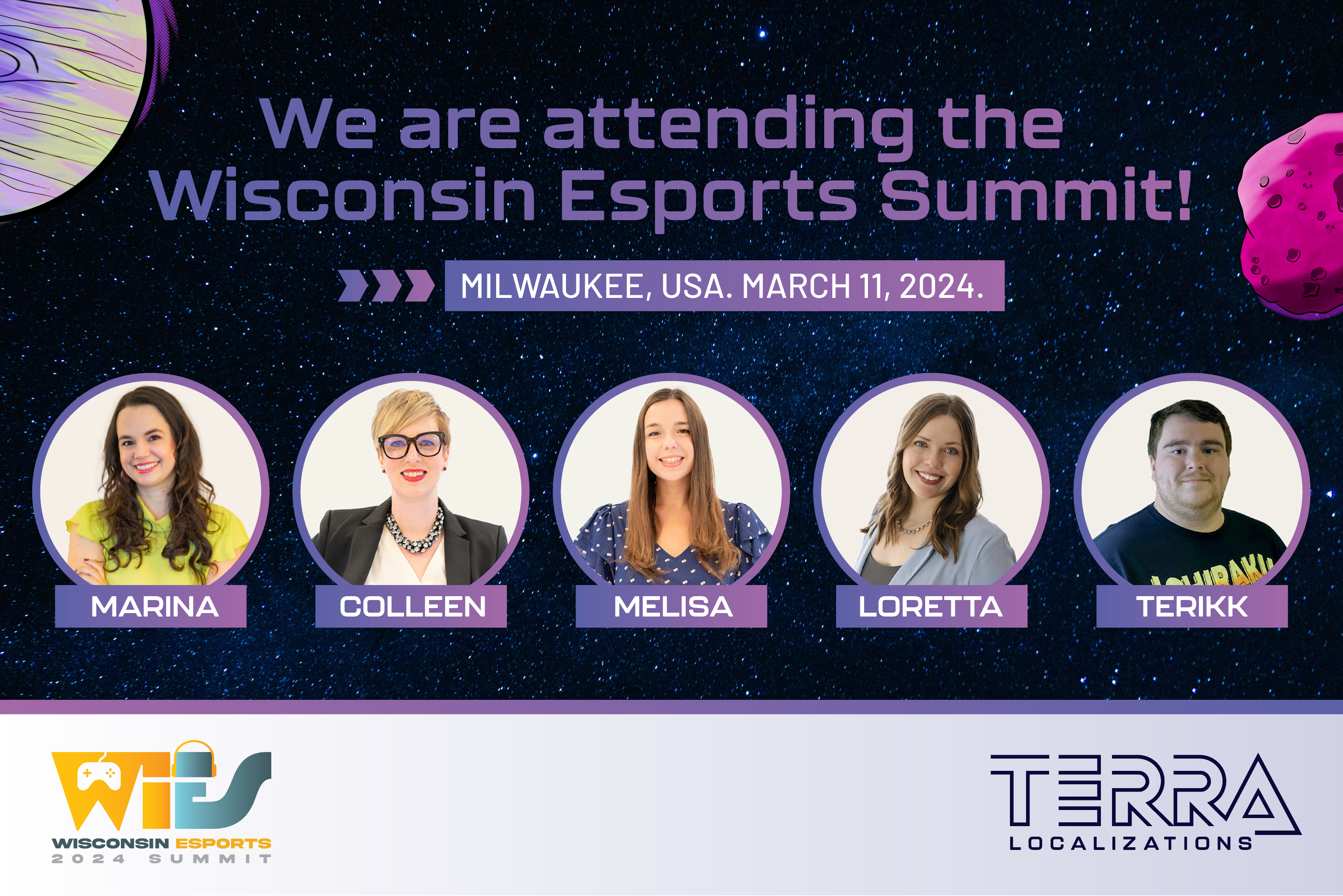 We are attending the Wisconsin Esports Summit!